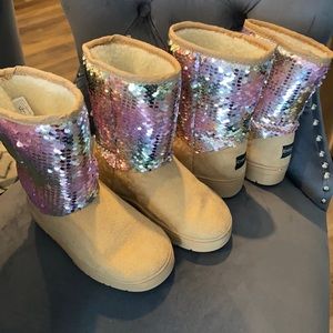 Girls Bebe boots